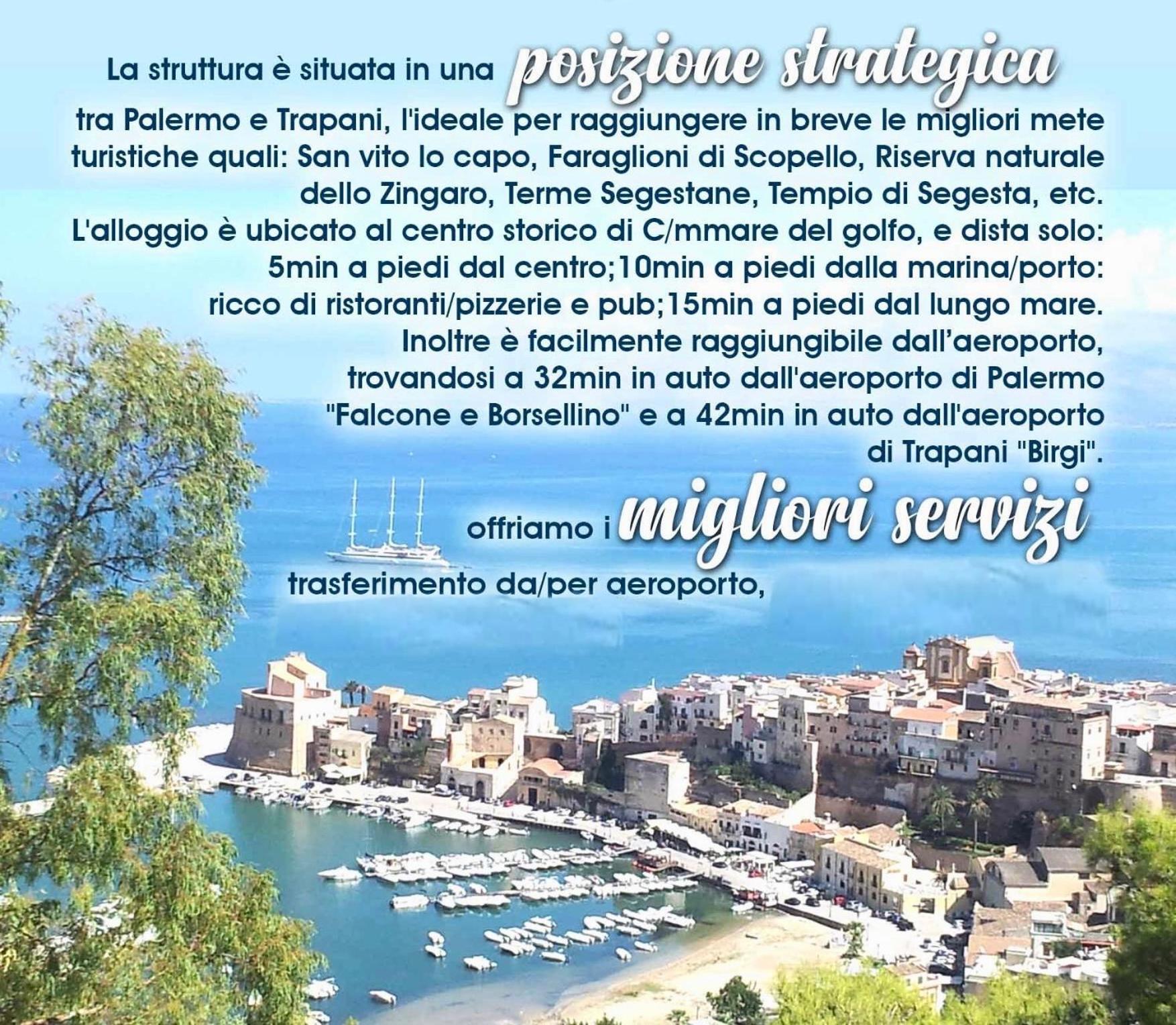 Principe Tancredi Apartamento Castellammare del Golfo Exterior foto